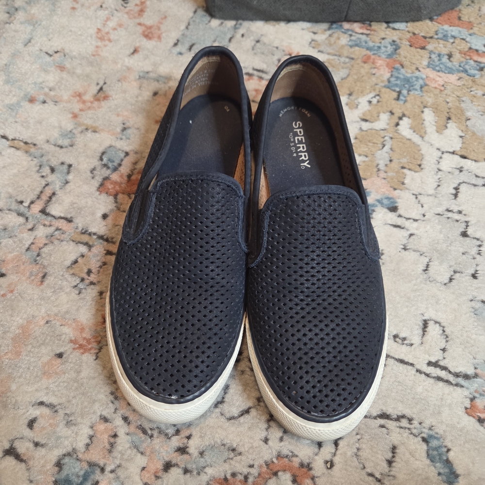 Sperry Men's Navy Slip-On Shoes